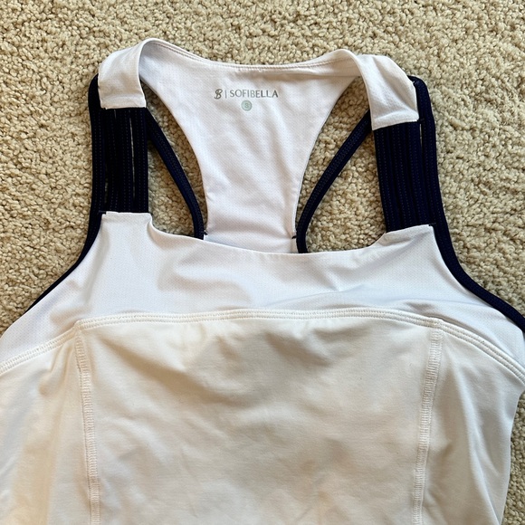 Sofibella Racerback Workout Tank Size Small - Picture 2 of 7